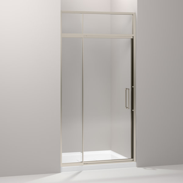 Kohler Lattis 42" x 89.5" Pivot Shower Door with Sliding Steam Transom